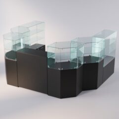 Торговый островок для очков ЛОРНЕТ №12, Черный