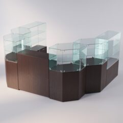 Торговый островок для очков ЛОРНЕТ №12, Дуб Венге