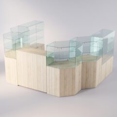 Торговый островок для очков ЛОРНЕТ №12, Дуб Сонома