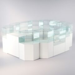 Торговый островок для очков ЛОРНЕТ №13, Белый