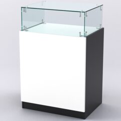 Прилавок для айфонов и айпадов ЕВРОФОН №1, Черный и Белый