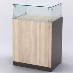 Прилавок для айфонов и айпадов ЕВРОФОН №1, Дуб Венге и Дуб Сонома