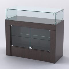 Прилавок для айфонов и айпадов ЕВРОФОН №3, Дуб Венге