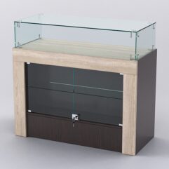 Прилавок для айфонов и айпадов ЕВРОФОН №3, Дуб Венге и Дуб Сонома