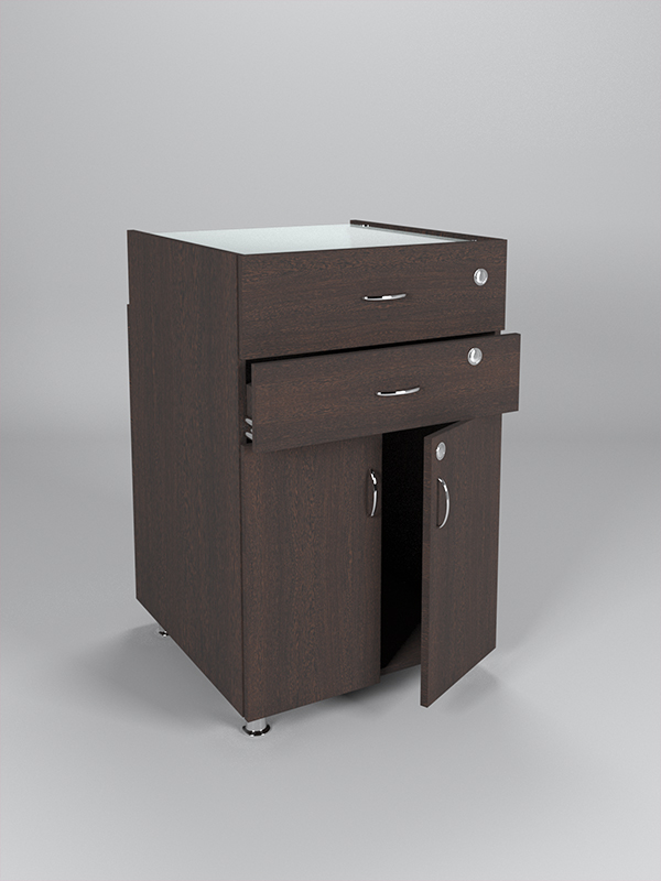 Прилавок КЛАССИКА №2, Дуб Венге