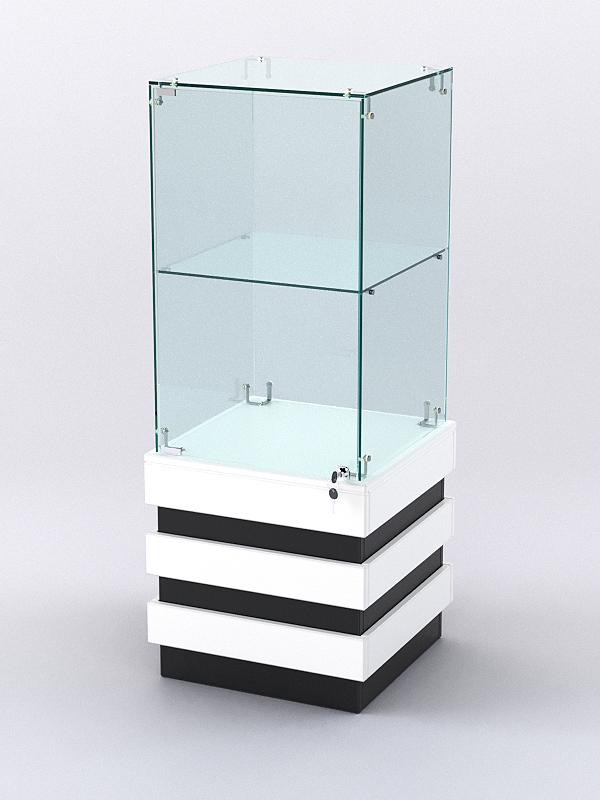 Прилавок для айфонов и айпадов ЕВРОФОН №4 правосторонний, Белый и Черный