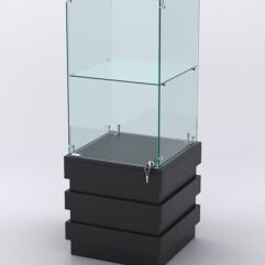 Прилавок для айфонов и айпадов ЕВРОФОН №4 правосторонний, Черный