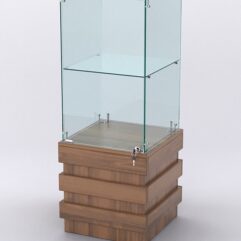 Прилавок для айфонов и айпадов ЕВРОФОН №4 правосторонний, Орех