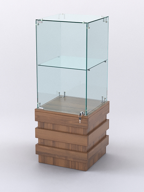 Прилавок для айфонов и айпадов ЕВРОФОН №4 правосторонний, Орех