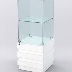 Прилавок для айфонов и айпадов ЕВРОФОН №4 левосторонний, Белый