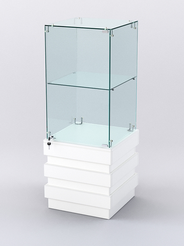 Прилавок для айфонов и айпадов ЕВРОФОН №4 левосторонний, Белый