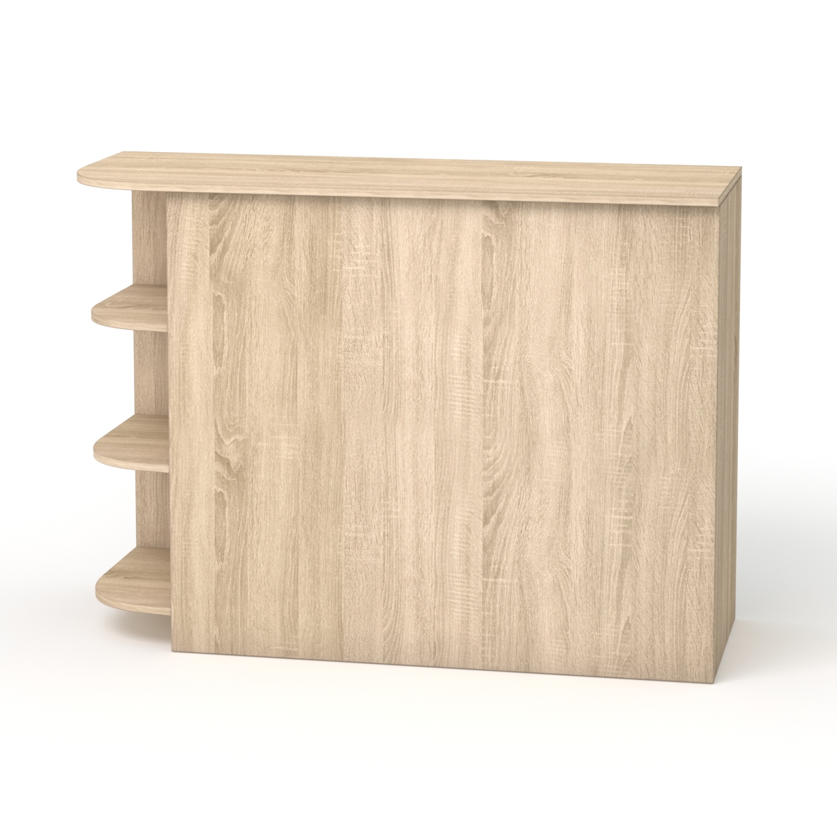 Модуль кассового стола РИВЬЕРА №4 правосторонний, Дуб Сонома