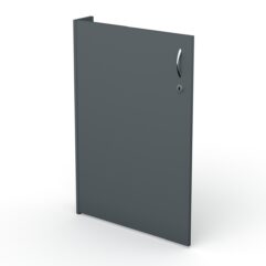 Дверка правая кассового стола РИВЬЕРА, Темно-Серый