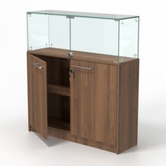 Прилавок всё для маникюра и педикюра КОДИ №1, Орех
