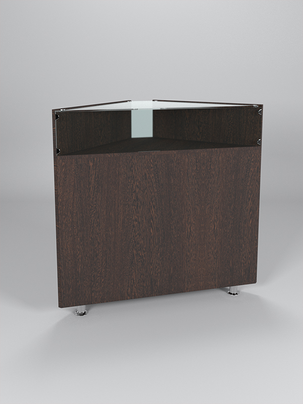 Прилавок КЛАССИКА №4, Дуб Венге