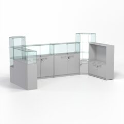 Торговый островок всё для маникюра и педикюра КОДИ №7, Серый