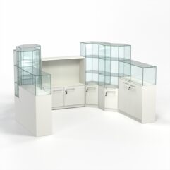 Торговый островок всё для маникюра и педикюра КОДИ №8, Белый