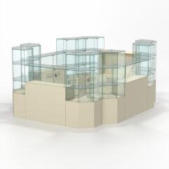 Торговый островок всё для маникюра и педикюра КОДИ №9, Крем Вайс