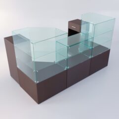 Торговый островок для пиротехники ФЕЙЕРВЕРК №3, Дуб Венге