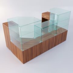 Торговый островок для пиротехники ФЕЙЕРВЕРК №3, Орех