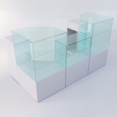 Торговый островок для пиротехники ФЕЙЕРВЕРК №3, Серый