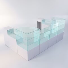 Торговый островок для пиротехники ФЕЙЕРВЕРК №4, Серый