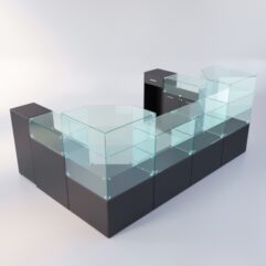 Торговый островок для пиротехники ФЕЙЕРВЕРК №4, Черный