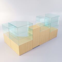 Торговый островок для пиротехники ФЕЙЕРВЕРК №5, Дуб Сонома