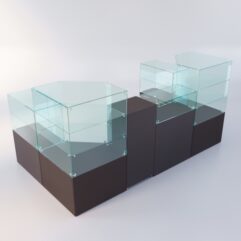 Торговый островок для пиротехники ФЕЙЕРВЕРК №5, Дуб Венге