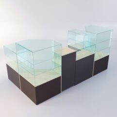 Торговый островок для пиротехники ФЕЙЕРВЕРК №5, Дуб Сонома + Дуб Венге