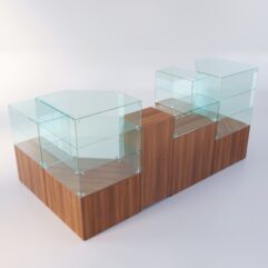 Торговый островок для пиротехники ФЕЙЕРВЕРК №5, Орех