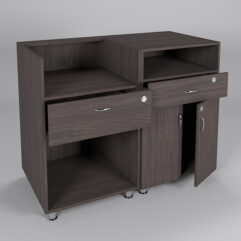 Комплект прилавков КЛАССИКА №1+№7, Дуб Венге