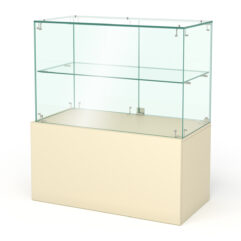 Прилавок для автодевайсов НАВИГАТОР №1 левосторонний, Крем Вайс