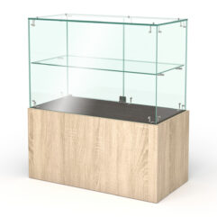 Прилавок для автодевайсов НАВИГАТОР №1 правосторонний, Дуб Венге и Дуб Сонома