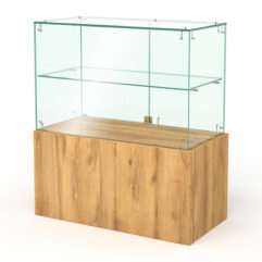 Прилавок для автодевайсов НАВИГАТОР №1 правосторонний, Дуб Золотистый