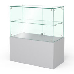 Прилавок для автодевайсов НАВИГАТОР №1 правосторонний, Серый