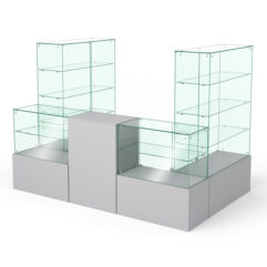 Торговый островок для автодевайсов НАВИГАТОР №1, Серый