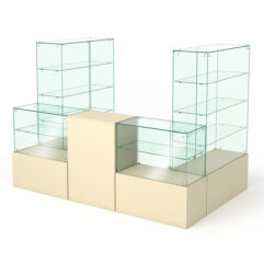 Торговый островок для автодевайсов НАВИГАТОР №1, Крем Вайс