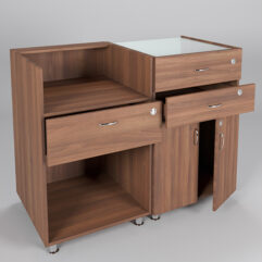 Комплект прилавков КЛАССИКА №1+№2, Орех