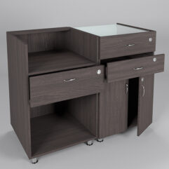 Комплект прилавков КЛАССИКА №1+№2, Дуб Венге