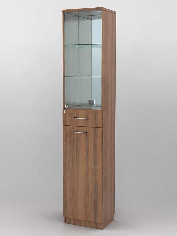 Пенал в гостиную №2, Орех