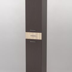 Пенал в гостиную №3, Дуб Венге и Дуб Сонома