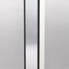 Пенал в гостиную №4, Белый и Черный