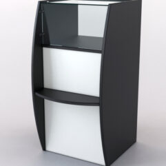 Прилавок СЭНДИ №2-450, Черный и Белый