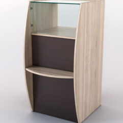 Прилавок СЭНДИ №2-450, Дуб Сонома и Дуб Венге