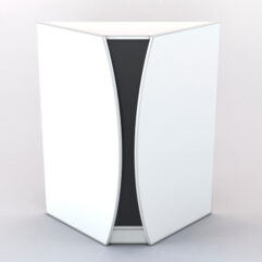 Прилавок СЭНДИ №4 угловой, Белый и Черный