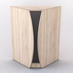 Прилавок СЭНДИ №4 угловой, Дуб Сонома и Дуб Венге