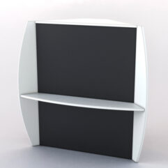 Прилавок СЭНДИ №5 угловой, Белый и Черный