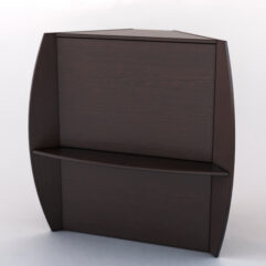 Прилавок СЭНДИ №5 угловой, Дуб Венге