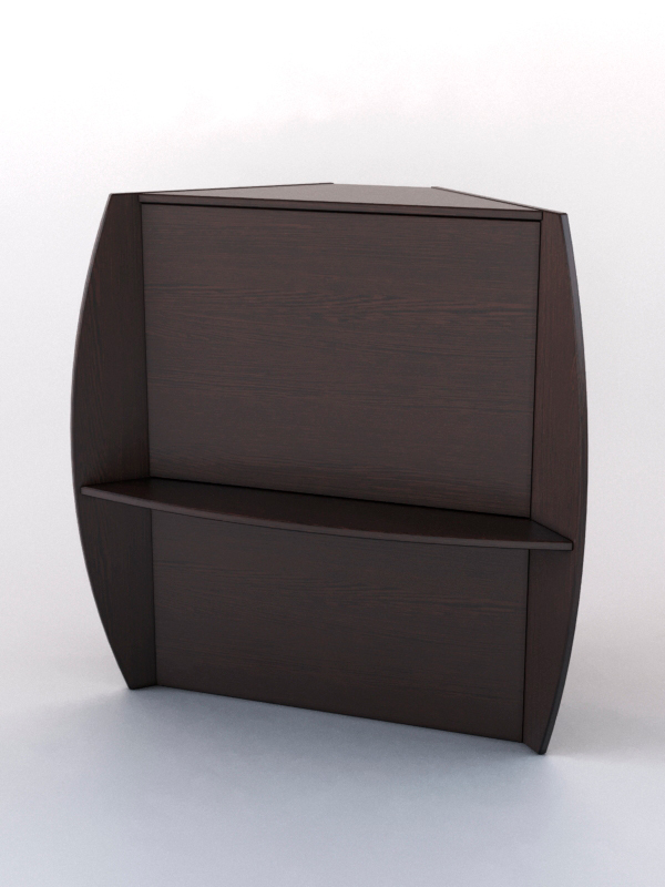 Прилавок СЭНДИ №5 угловой, Дуб Венге